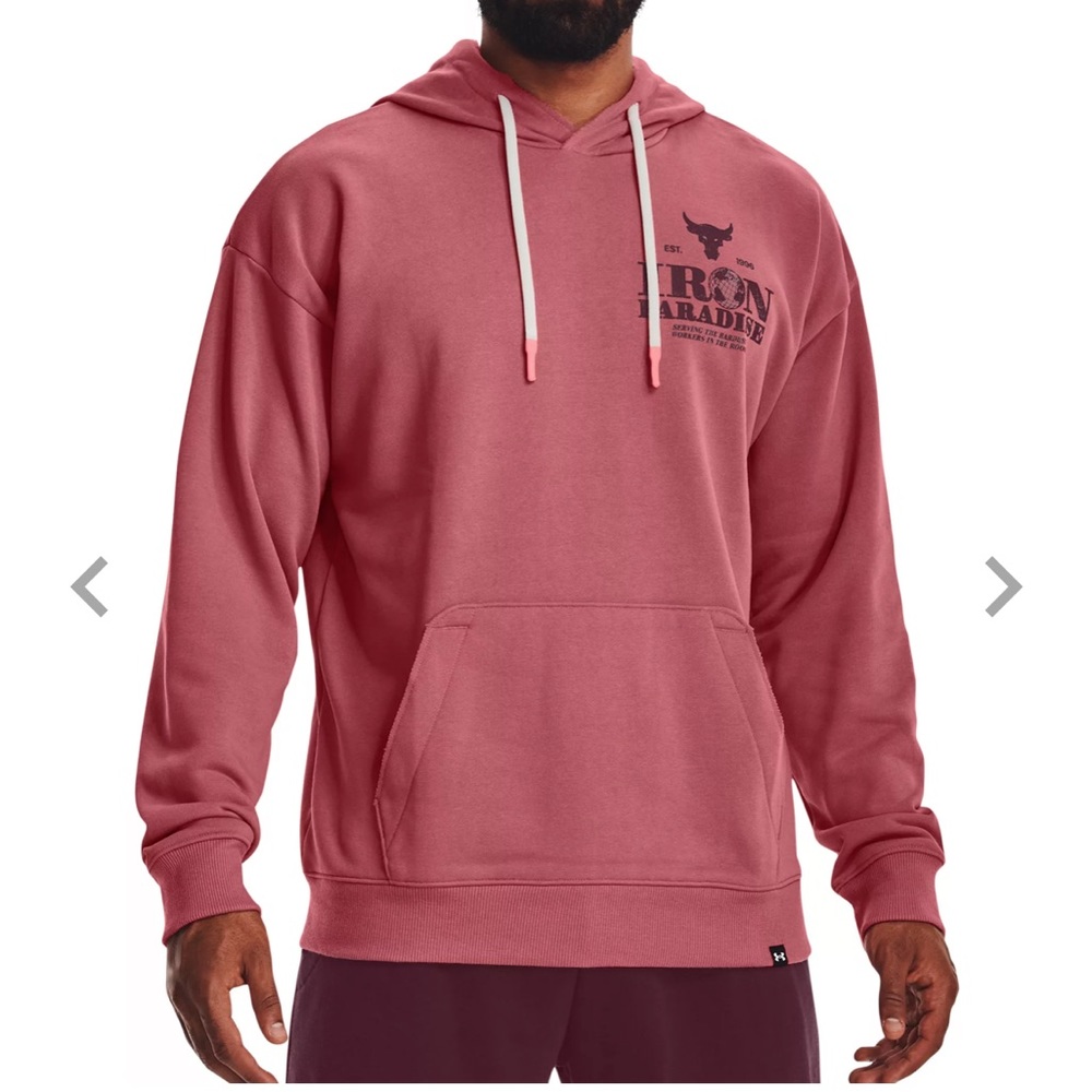 Under Armour Men's Project Rock Heavyweight Terry Hoodie